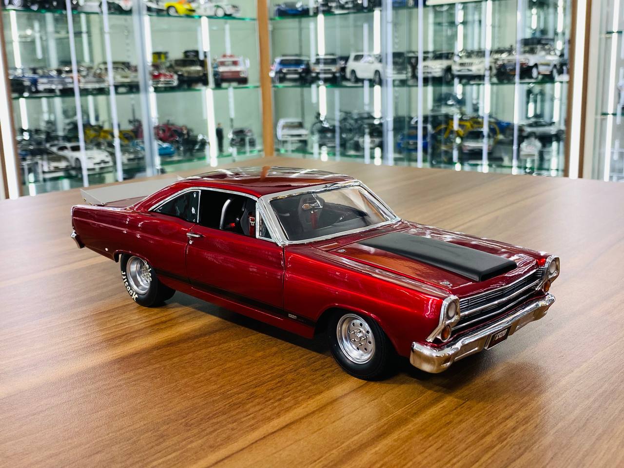 1/18 Diecast Model - GMP 1967 Fairlane 1320 Drag in Red, Limited to 900 Pieces