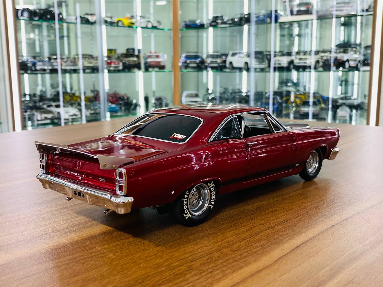 1/18 Diecast Model - GMP 1967 Fairlane 1320 Drag in Red, Limited to 900 Pieces