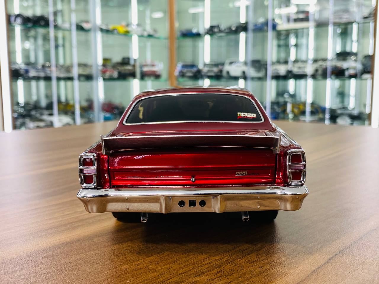 1/18 Diecast Model - GMP 1967 Fairlane 1320 Drag in Red, Limited to 900 Pieces