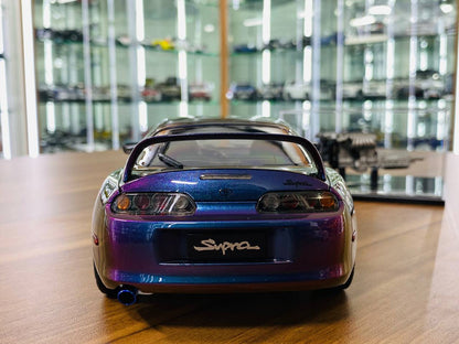 1/18 Diecast Model - Wheelart Toyota Supra MK4 A80 in Midnight Purple Chameleon, Special Edition