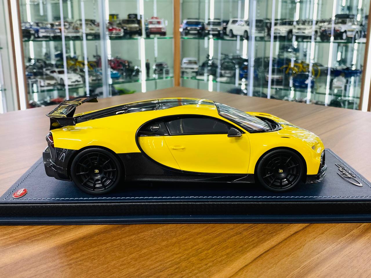 1/18 Resin Model - MR Collection Bugatti Chiron Super Sport 300+ in Launch Version Yellow, Limited to 399 Pieces