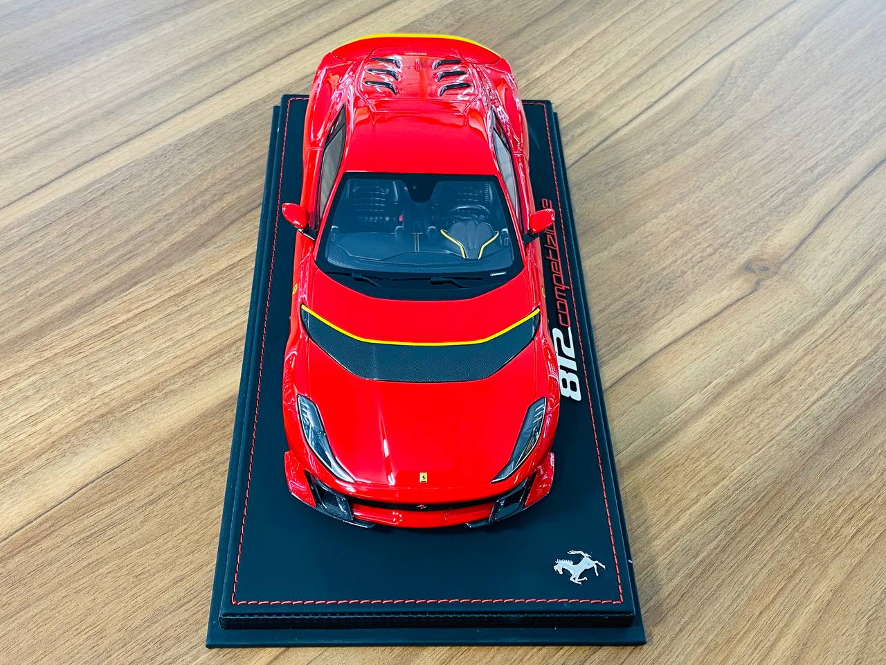 1/18 Resin Model - BBR Models Ferrari 812 Competizione 2021 in Rosso Corsa 322, Limited to 212 Pieces