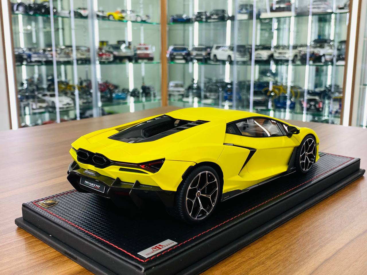 1/18 Resin Model - MR Collection Lamborghini Revuelto in Giallo Clarus, Limited to 149 Pieces