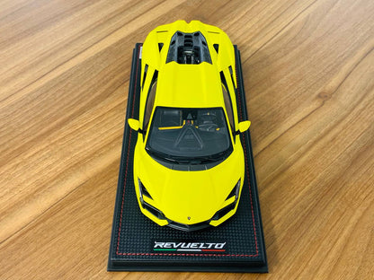 1/18 Resin Model - MR Collection Lamborghini Revuelto in Giallo Clarus, Limited to 149 Pieces