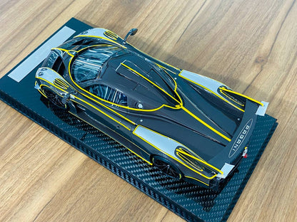 1/18 VIP Model Pagani Huayra R  [ Resin yellow Stripe | Limited Edition ]