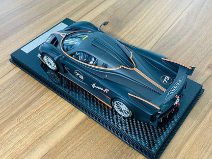 Exclusive VIP Model Pagani Huayra R #73 [ Resin matt black | Limited Edition ]