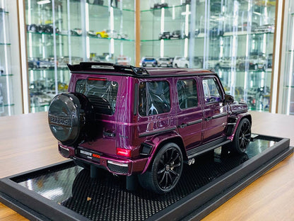 1/18 Resin Mercedes-Benz Brabus G800 G-Class  W463 2019 Purple - MotorHelix