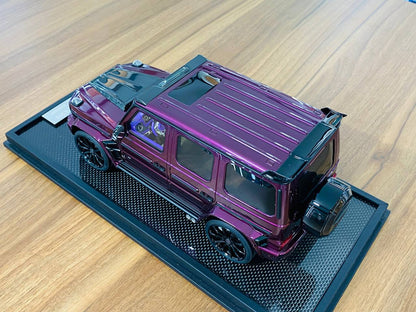 1/18 Resin Mercedes-Benz Brabus G800 G-Class  W463 2019 Purple - MotorHelix