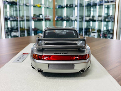 Porsche 911 (993) Carrera RS 1995 Japan Version by Makeup [1/18 Resin Silver Limited to 120 pcs]