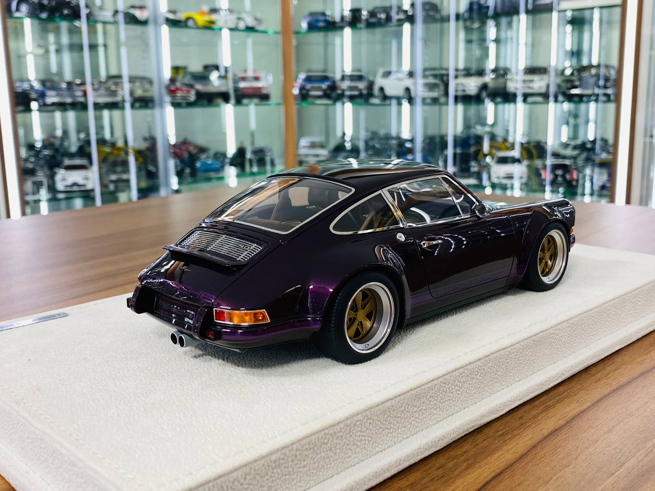 Porsche 911 (964) Coupe Japan Version | Amethyst Metallic 1/18 Makeup Limited Edition