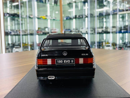 1/18 Diecast Model - Solido Mercedes-Benz 190E EVO II in Black