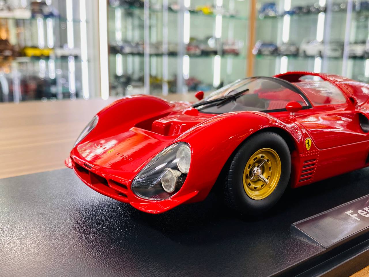 1/18 Resin Model - Werk83 Ferrari 330 P3 Spyder in Red (Not Opening)