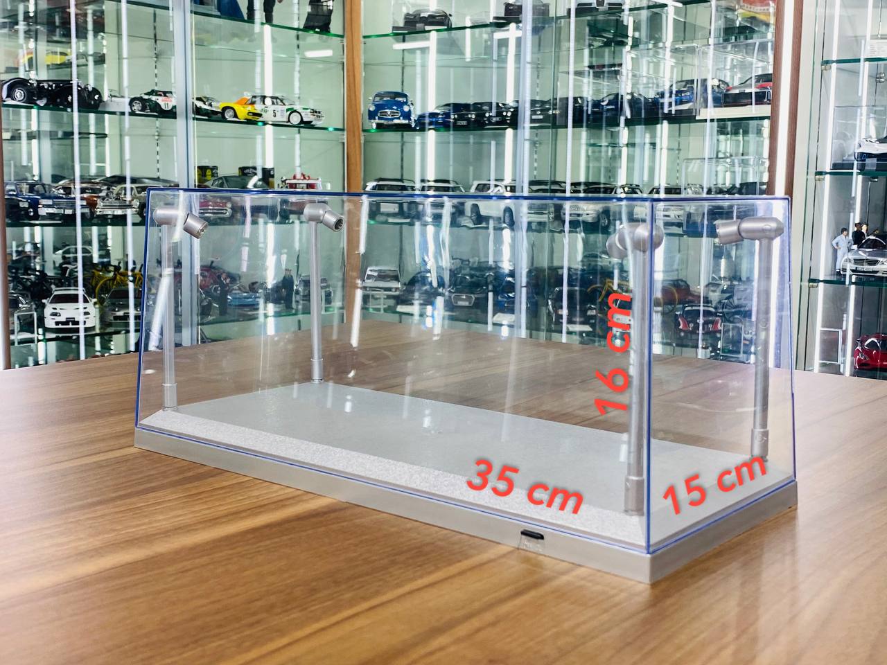 Acrylic Display Case with LED Spotlight