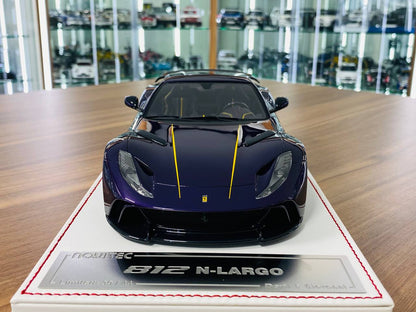 1/18 Resin Model - Davis & Giovanni Ferrari LaFerrari (Metallic Blue/Black Roof)