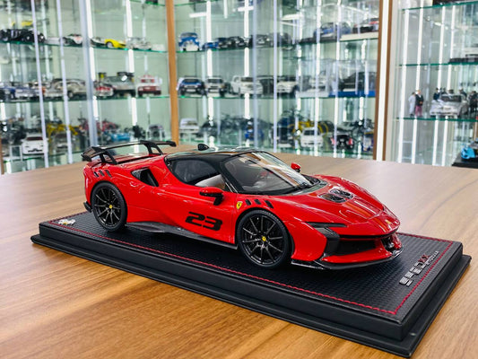 1/18 Resin Model - MR Collection Ferrari SF90 XX Stradale (Rosso Corsa)