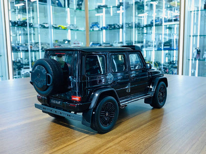 1/18 Diecast iScale Mercedes Benz AMG G63 4x4 in Black - Full Opening