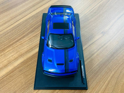 1/18 Solido Dodge Challenger R/T Scat Pack Wide Body in electric blue pearl