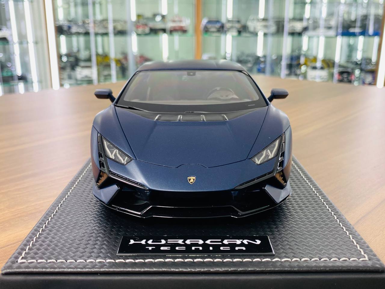 1/18 Resin MR Collection  - Lamborghini Huracan TECNICA Blue Limited Edition 1 of 1