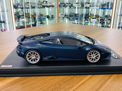 1/18 Resin MR Collection  - Lamborghini Huracan TECNICA Blue Limited Edition 1 of 1