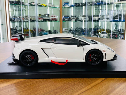 1/18 Diecast Model AUTOart Lamborghini Gallardo LP570 Supertrofeo Stradale White