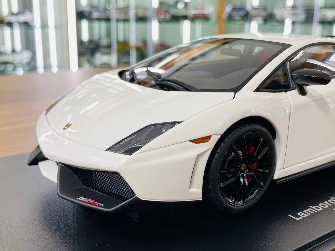 1/18 Diecast Model AUTOart Lamborghini Gallardo LP570 Supertrofeo Stradale White