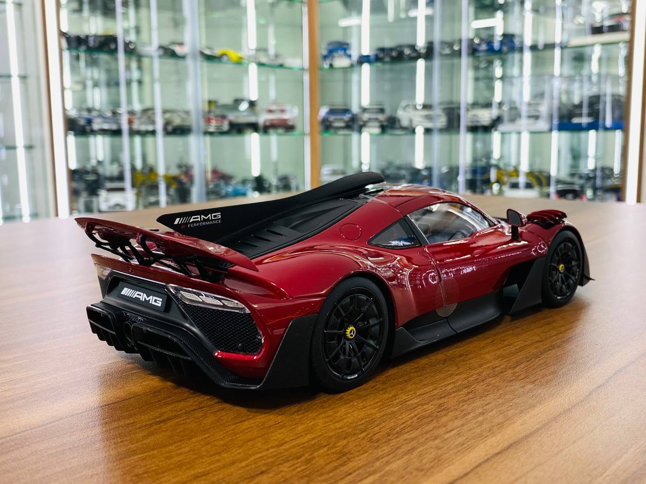 1/12 Diecast NZG Kilo Works Mercedes Benz AMG ONE Red