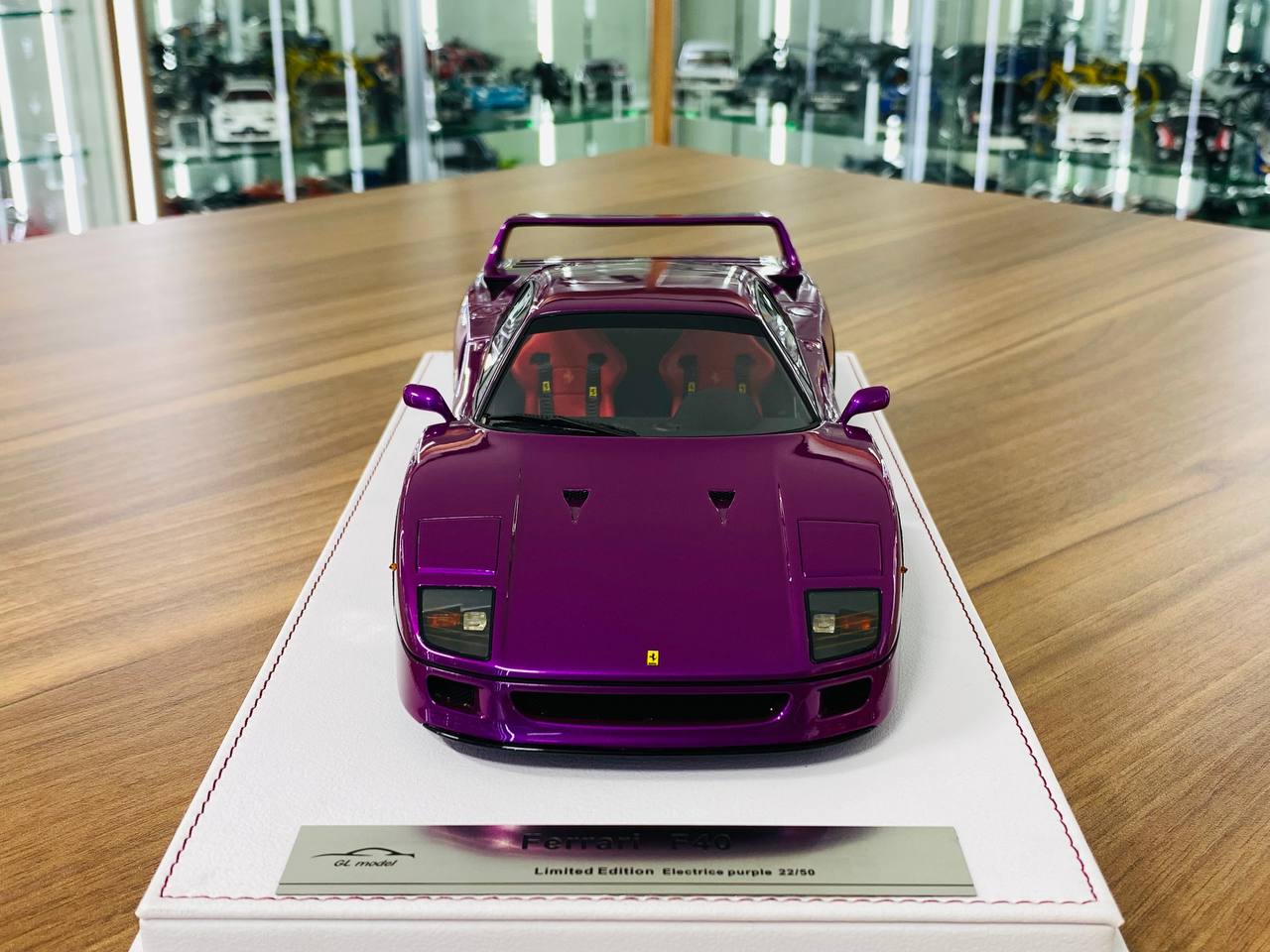 1/18 resin GL Models  Ferrari F40 Purple Limited to 50 pcs