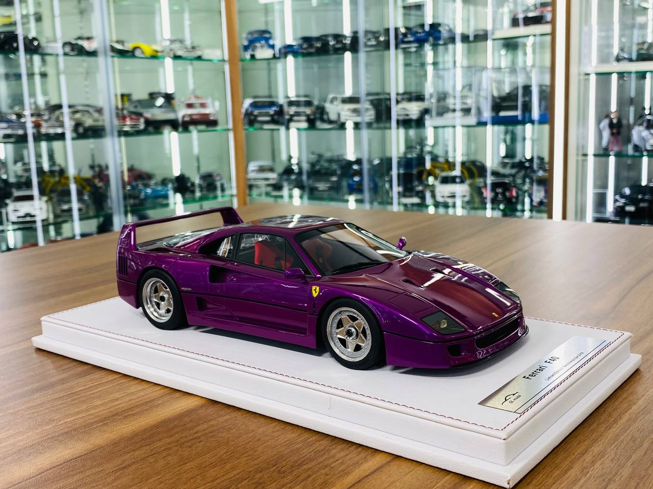 1/18 resin GL Models  Ferrari F40 Purple Limited to 50 pcs