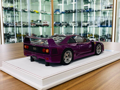 1/18 resin GL Models  Ferrari F40 Purple Limited to 50 pcs