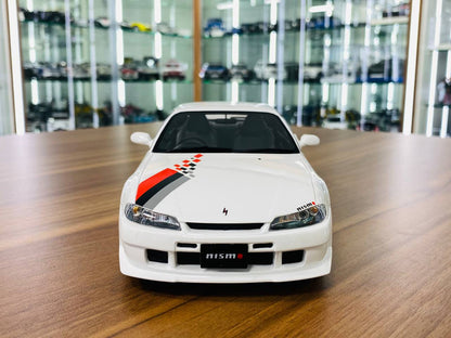 1/18 resin Otto Mobile Nissan Silvia Nismo S-tune white