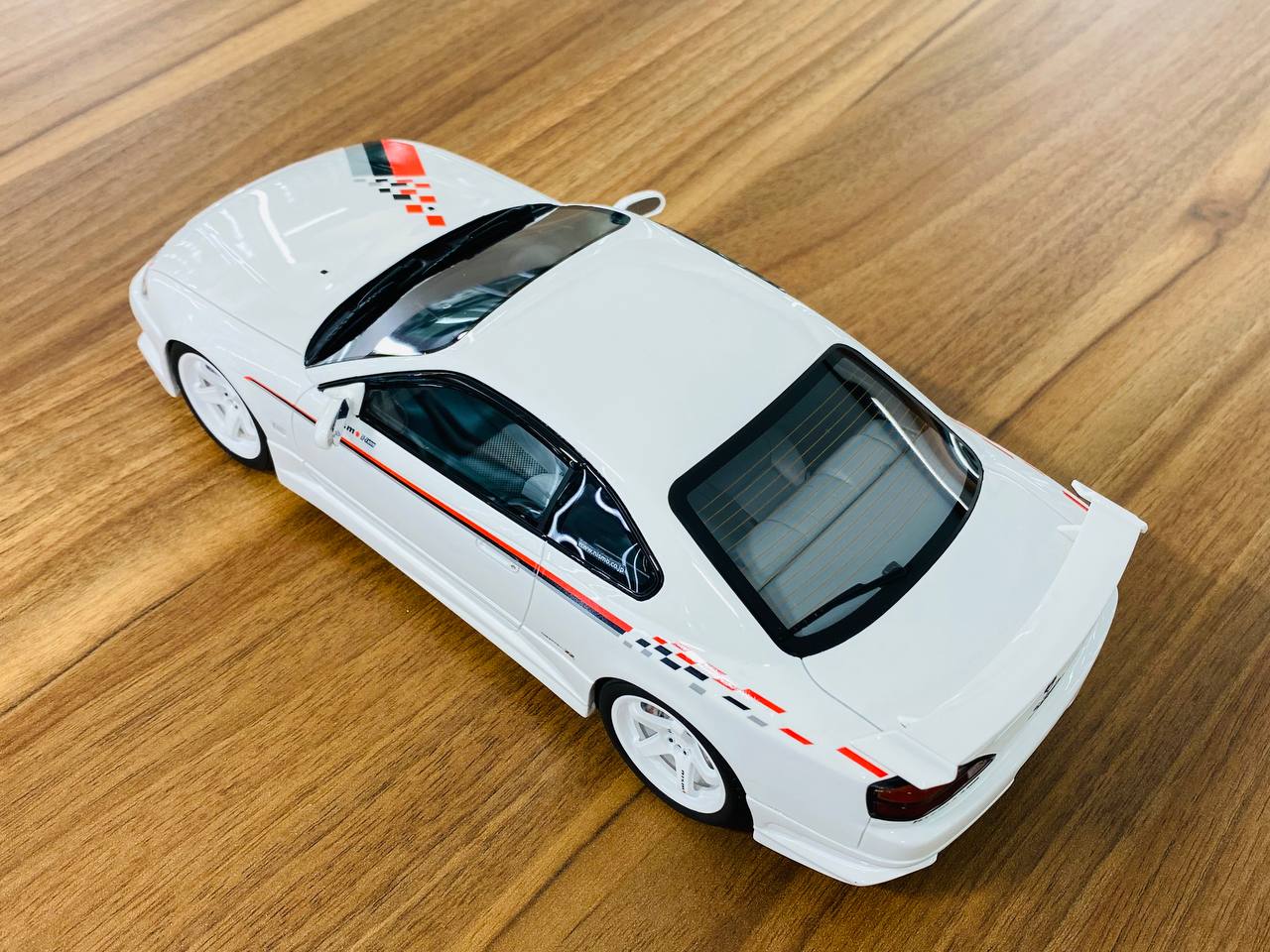 1/18 resin Otto Mobile Nissan Silvia Nismo S-tune white