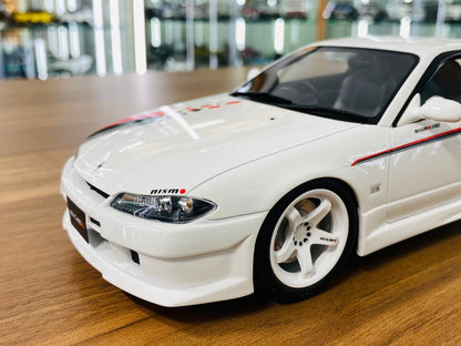 1/18 resin Otto Mobile Nissan Silvia Nismo S-tune white