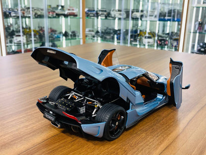 1/18 Diecast Model AUTOart Koenigsegg Regera blue