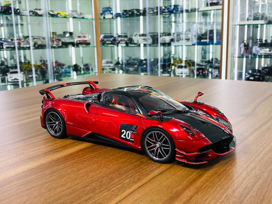 1/18 Diecast LCD Pagani Huayra BC Roadster Red / Black