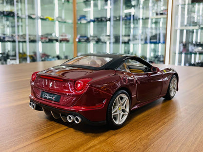 1/18 Diecast Bburago Ferrari California T Signature Series Maroon