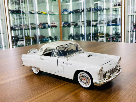 1/18 Diecast MotorMax Ford THUNDERBIRD 1956 white