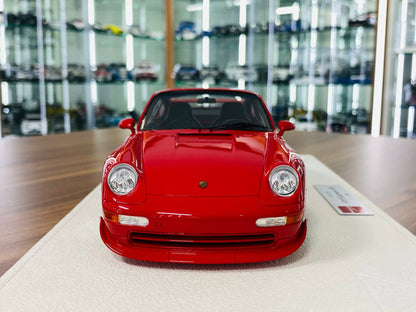 1/18 Resin Make Up Porsche 911 (993) Carrera RS 1995 Japan Ver. - Guard Red - Limited Edition