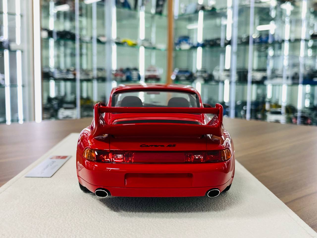 1/18 Resin Make Up Porsche 911 (993) Carrera RS 1995 Japan Ver. - Guard Red - Limited Edition