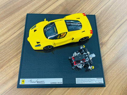 1/18 Resin Model General Models Ferrari Enzo with Engine - Yellow - Limited 20 Units