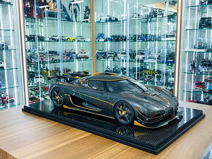 1/8 Resin FrontiArt Koenigsegg Agera PHOENIX - Full Carbon Fiber/Gold - Limited 100 pcs