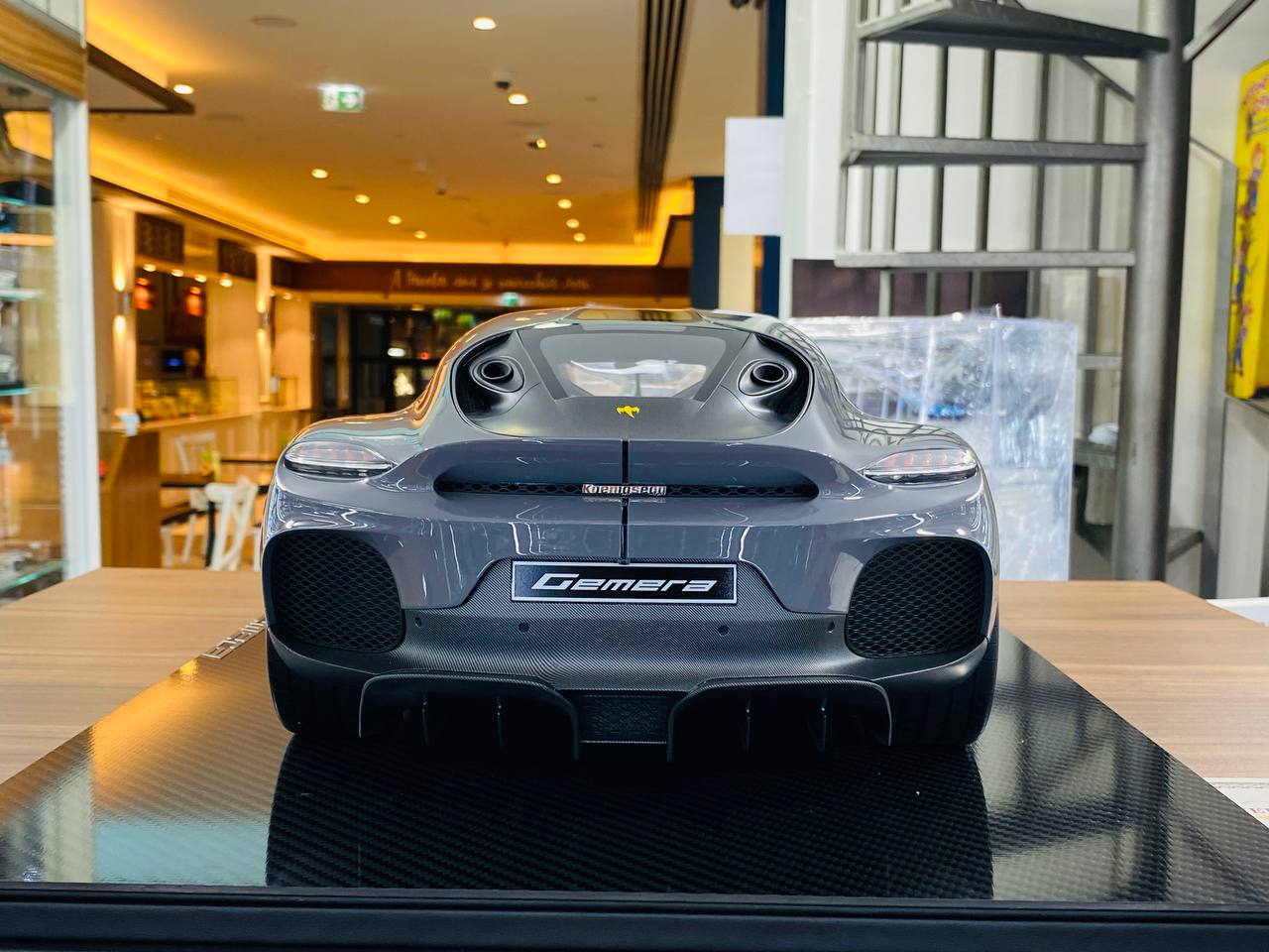 1/8 Resin Model FrontiArt Koenigsegg Gemera - Iron Grey - Limited 300 pcs