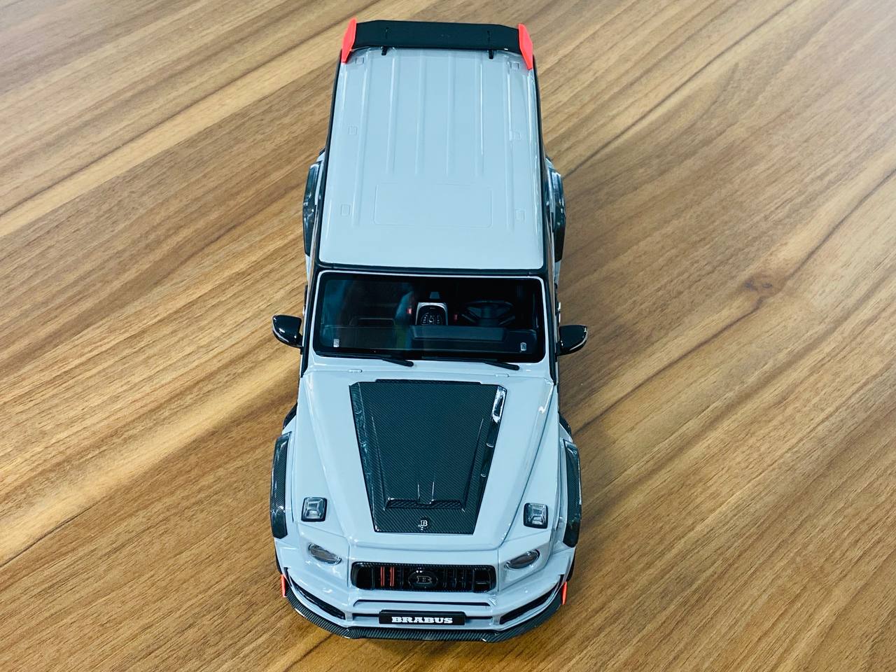 1/18 Resin Mercedes-Benz Brabus G900 Rocket Grey Model Car by GT Spirit