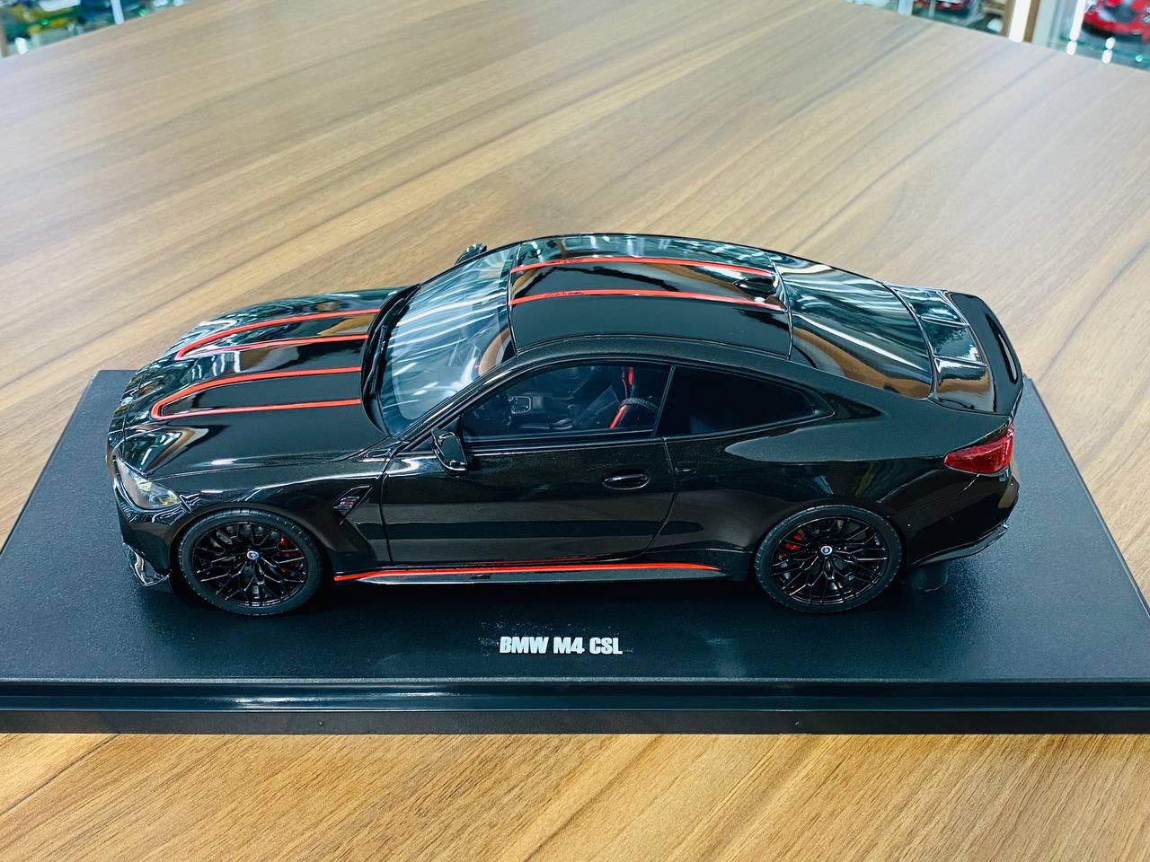 1/18 Resin Model - GT Spirit BMW M4 CSL in Black (Limited Edition)