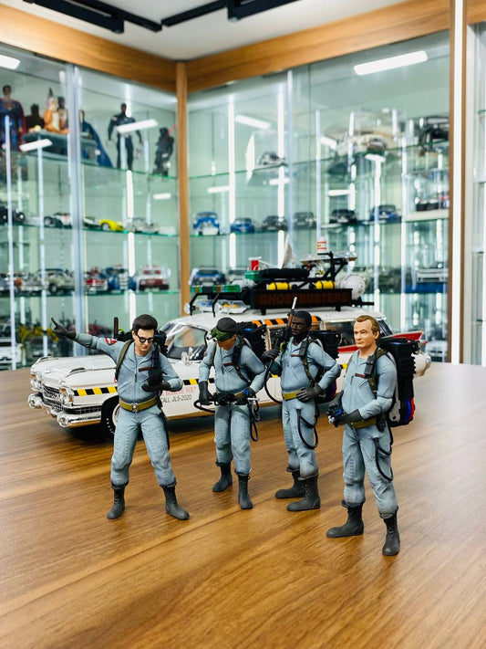 1/18 Scale Figure (Hand Made / Painted) Ghostbusters 4 Characters Set