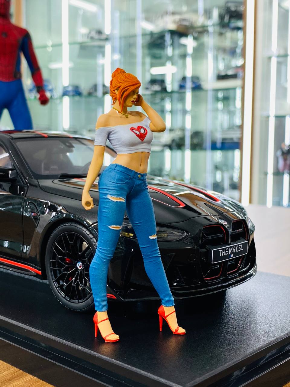 1/18 Scale Figure (Hand Made / Painted)  Mary Jane -SPIDERMAN