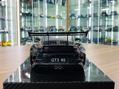 1/18 Resin Model - AI Model Porsche 911 GT3 RS Weissach Package in Black (Limited to 46 Units)