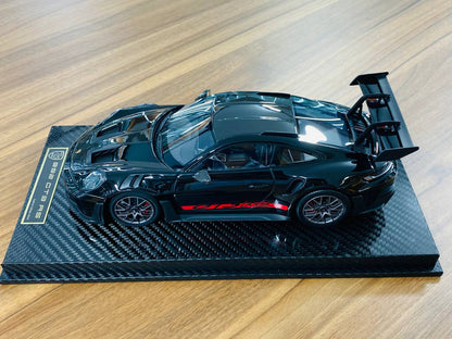 1/18 Resin Model - AI Model Porsche 911 GT3 RS Weissach Package in Black (Limited to 46 Units)