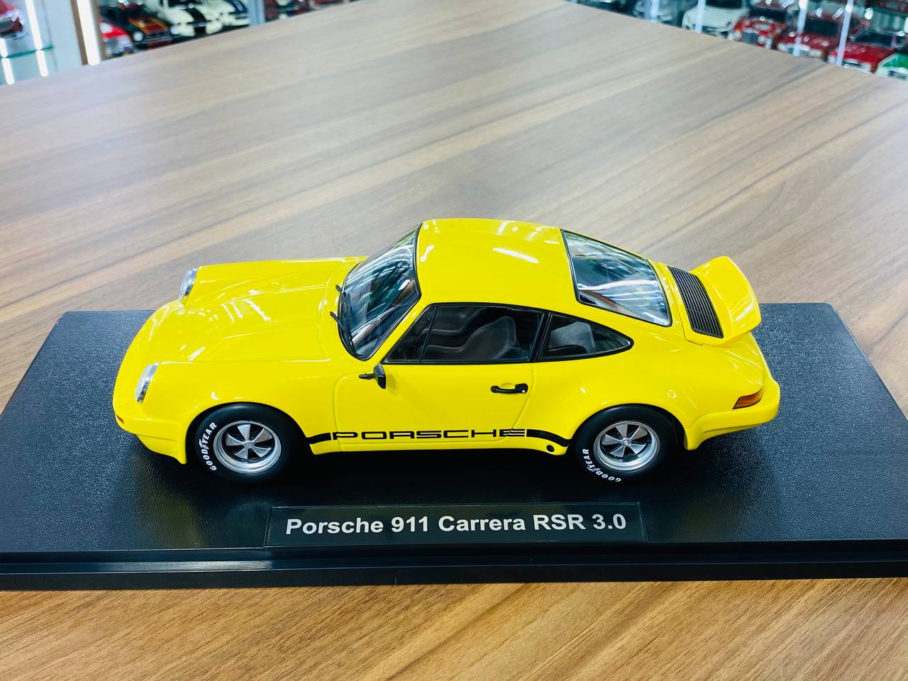 1/18 Resin Werk83  Porsche 911 Carrera RSR 3.0 in yellow