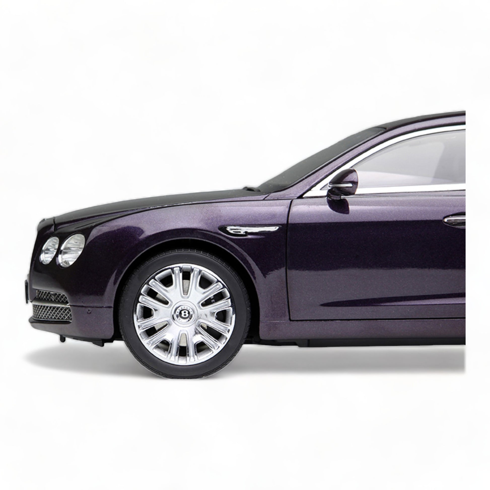 1/18 Diecast Bentley Flying Spur W12 Purple Kyosho Scale Model Car