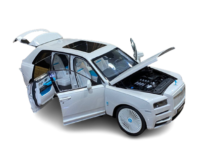 1/18 Diecast Miniature  Rolls Royce Cullinan White Model Car|Sold in Dturman.com Dubai UAE.